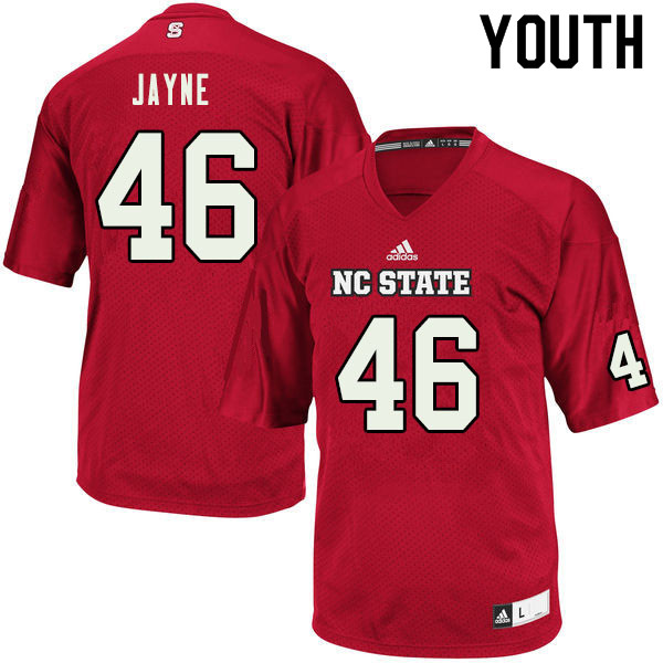 Youth #46 Andrew Jayne NC State Wolfpack College Football Jerseys Sale-Red
